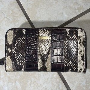 BRAHMIN SNAKE SKIN PREOWNED
